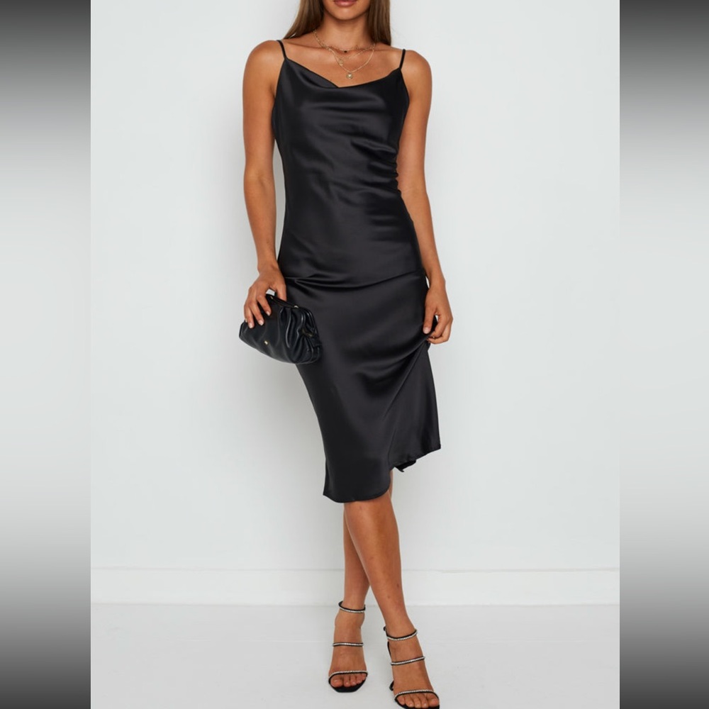 Slip midi dress
